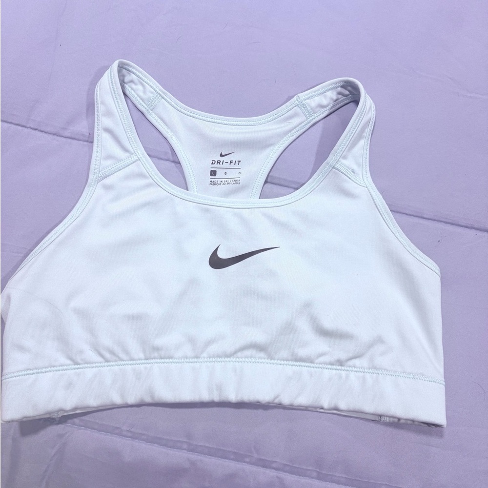 Nike Women's White Sports Bra